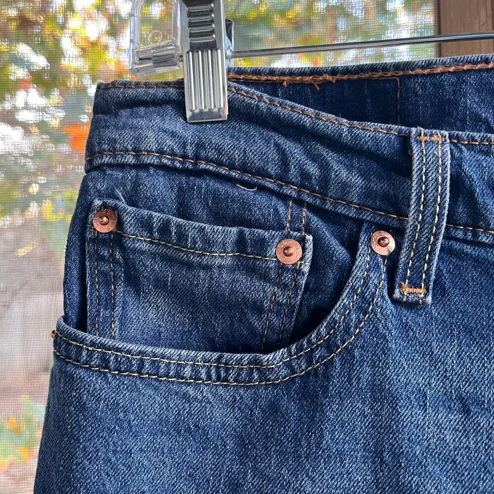 Levi's Men's 511 Jeans Medium Wash Slim Cut Size 32/34